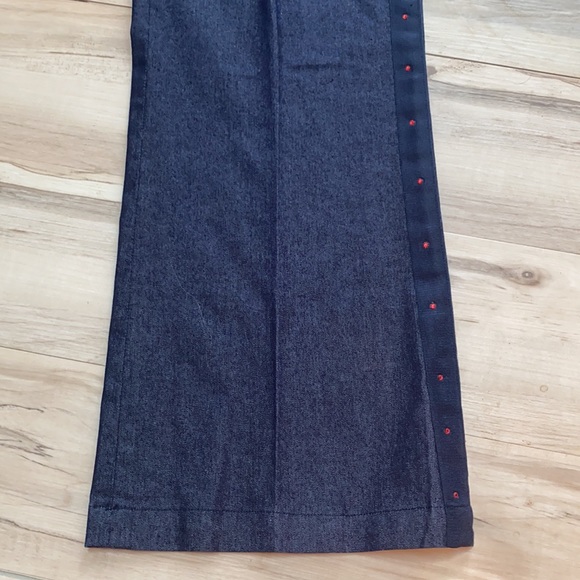 Vintage Suzanne Somers Wide Leg Jeans size 14. - Picture 4 of 10